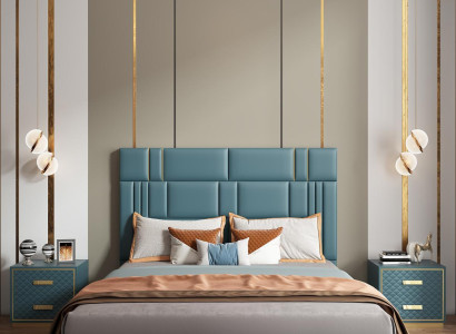 Luxury Bedroom Bed Design Upholstery Double Hotel Beds Furniture 180x200